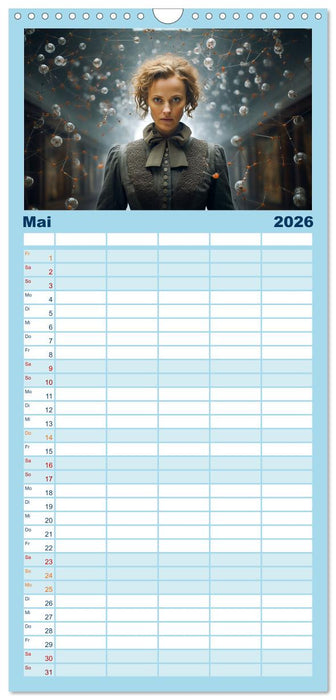 Genies der Physik (CALVENDO Familienplaner 2026)