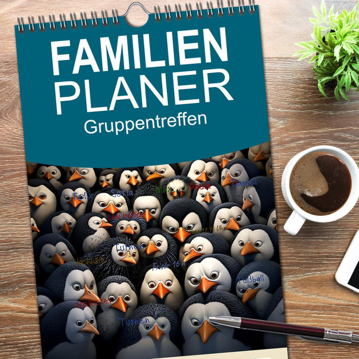 Gruppentreffen (CALVENDO Familienplaner 2026)