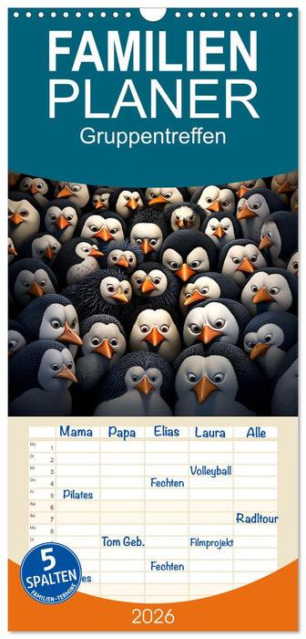 Gruppentreffen (CALVENDO Familienplaner 2026)