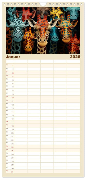 Gruppentreffen (CALVENDO Familienplaner 2026)