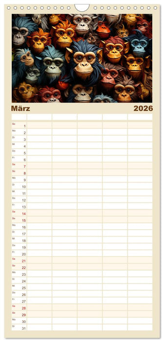 Gruppentreffen (CALVENDO Familienplaner 2026)