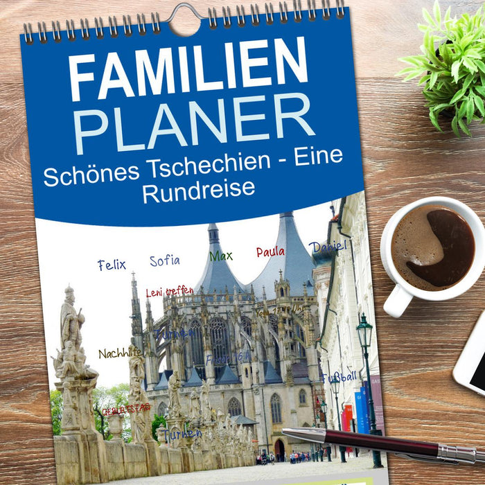 Schönes Tschechien - Eine Rundreise (CALVENDO Familienplaner 2026)