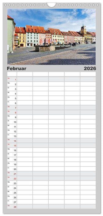 Schönes Tschechien - Eine Rundreise (CALVENDO Familienplaner 2026)