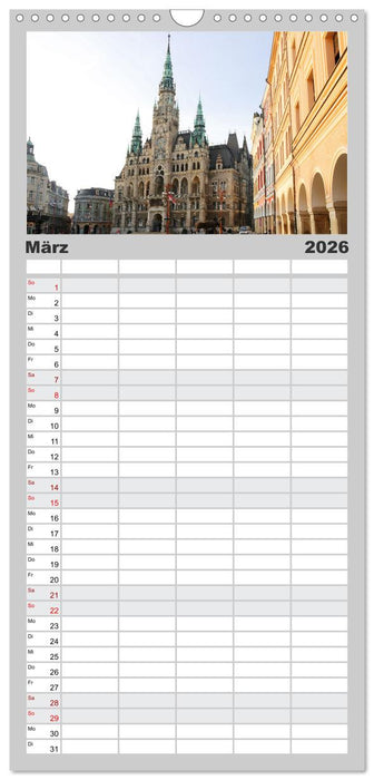 Schönes Tschechien - Eine Rundreise (CALVENDO Familienplaner 2026)