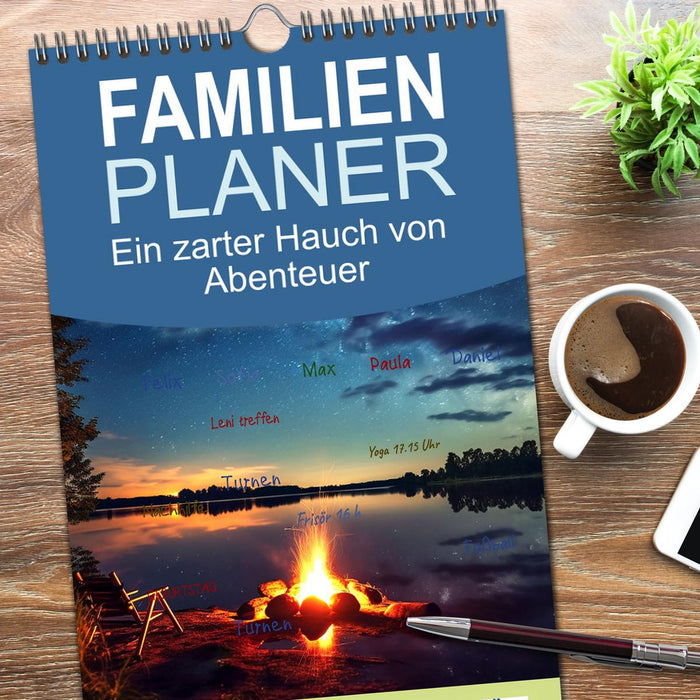 Ein zarter Hauch von Abenteuer (CALVENDO Familienplaner 2026)