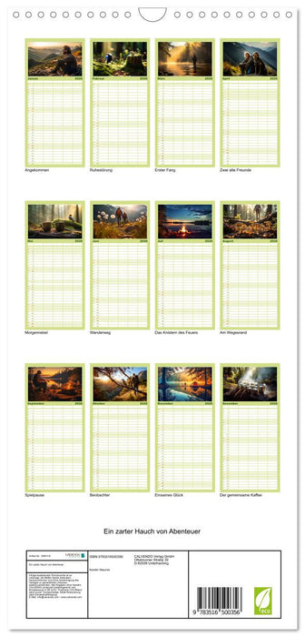 Ein zarter Hauch von Abenteuer (CALVENDO Familienplaner 2026)