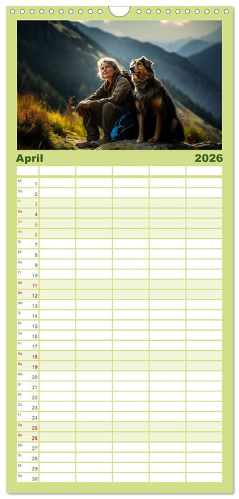 Ein zarter Hauch von Abenteuer (CALVENDO Familienplaner 2026)