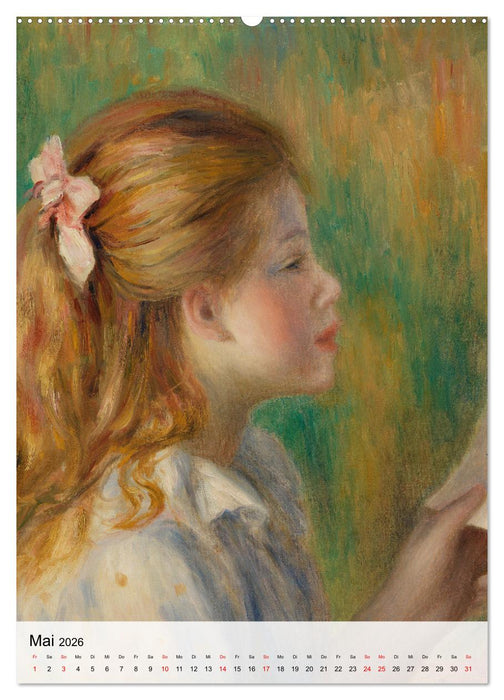 Die kleinen Musen des Monsieur Renoir (CALVENDO Wandkalender 2026)