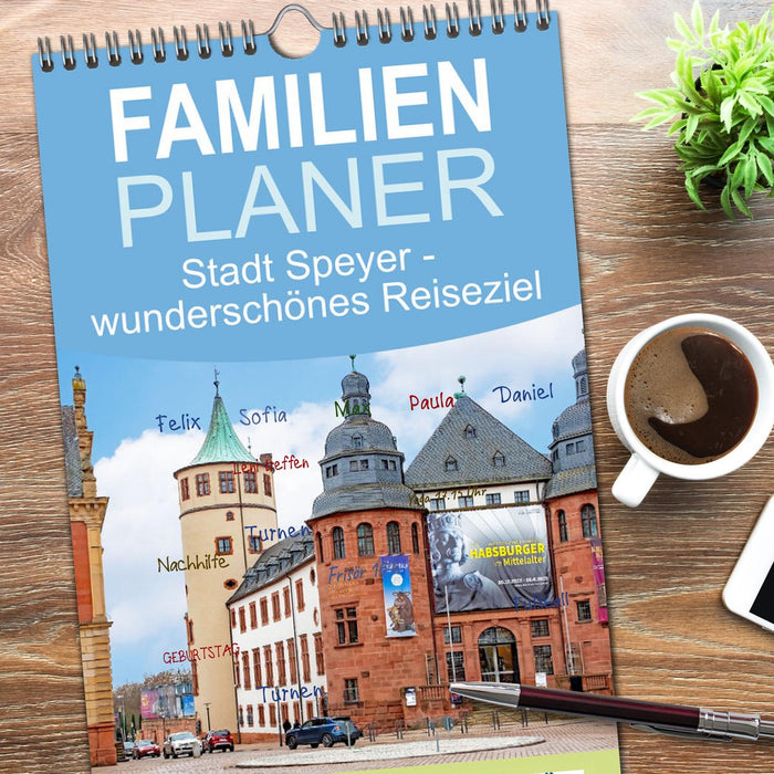 Stadt Speyer - wunderschönes Reiseziel (CALVENDO Familienplaner 2026)