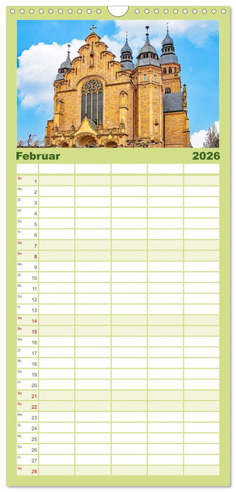 Stadt Speyer - wunderschönes Reiseziel (CALVENDO Familienplaner 2026)