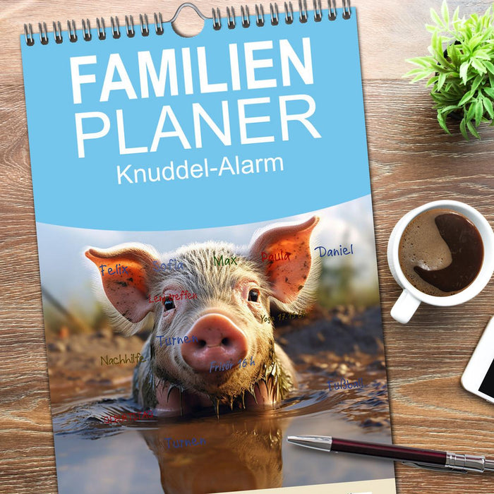 Knuddel-Alarm (CALVENDO Familienplaner 2026)
