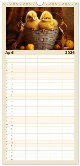 Knuddel-Alarm (CALVENDO Familienplaner 2026)