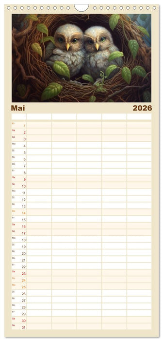 Knuddel-Alarm (CALVENDO Familienplaner 2026)