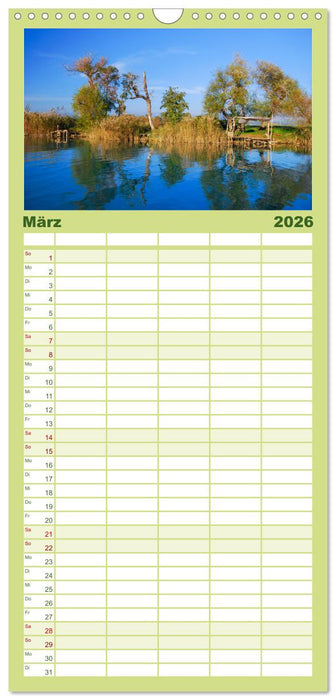 Flussfahrt in Manavgat (CALVENDO Familienplaner 2026)