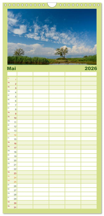 Flussfahrt in Manavgat (CALVENDO Familienplaner 2026)