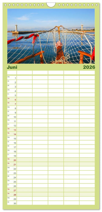 Flussfahrt in Manavgat (CALVENDO Familienplaner 2026)