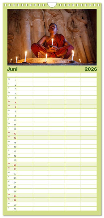 Wunderbares Myanmar (CALVENDO Familienplaner 2026)