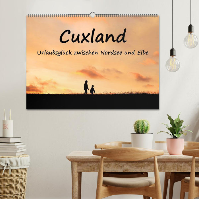 Cuxland, Urlaubsglück zwischen Nordsee und Elbe (CALVENDO Wandkalender 2026)
