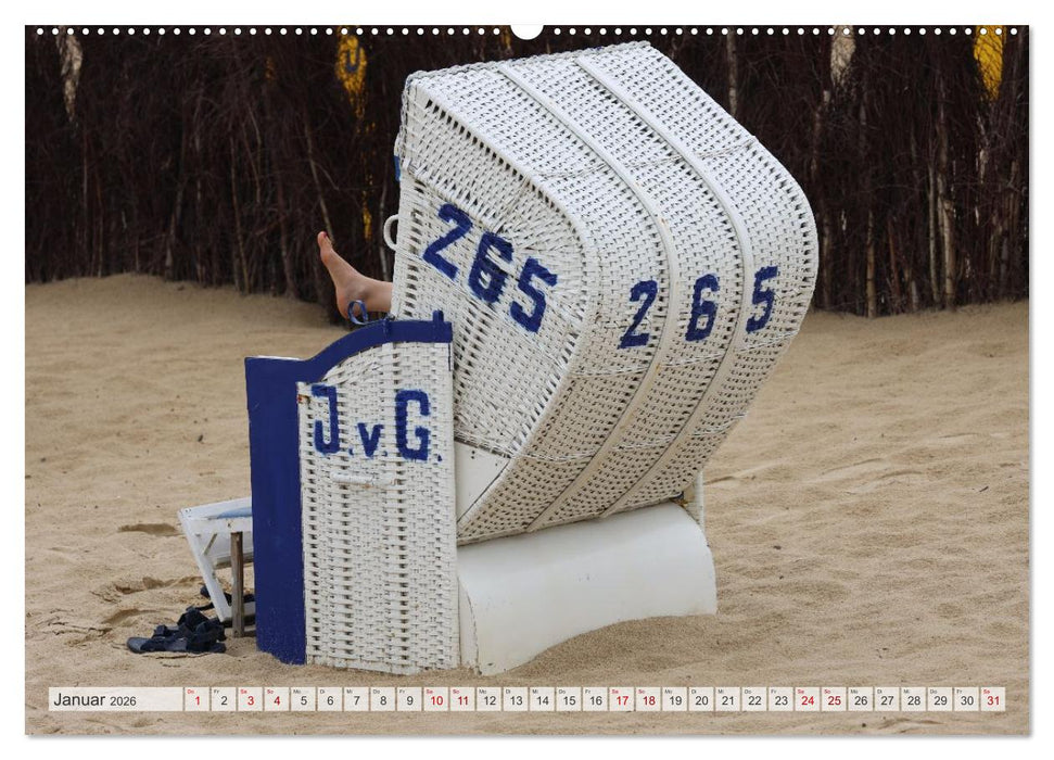 Cuxland, Urlaubsglück zwischen Nordsee und Elbe (CALVENDO Wandkalender 2026)