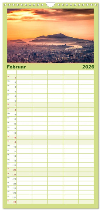 Taipeh, Hauptstadt von Taiwan (CALVENDO Familienplaner 2026)