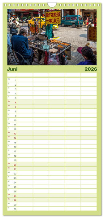 Taipeh, Hauptstadt von Taiwan (CALVENDO Familienplaner 2026)