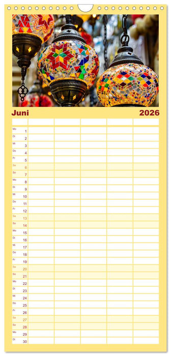 Oman - Reiseziel Maskat und Salalah (CALVENDO Familienplaner 2026)