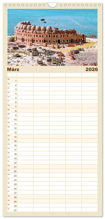 Suezkanal - Impressionen (CALVENDO Familienplaner 2026)