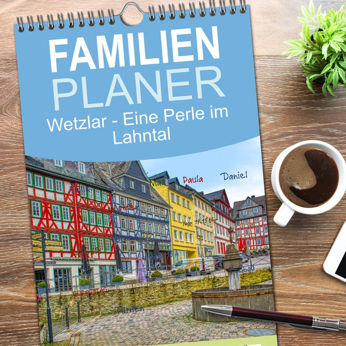 Wetzlar - Eine Perle im Lahntal (CALVENDO Familienplaner 2026)