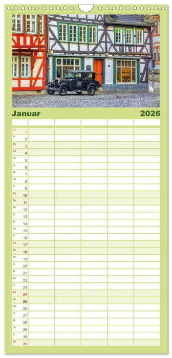 Wetzlar - Eine Perle im Lahntal (CALVENDO Familienplaner 2026)