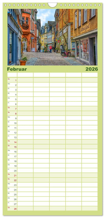 Wetzlar - Eine Perle im Lahntal (CALVENDO Familienplaner 2026)