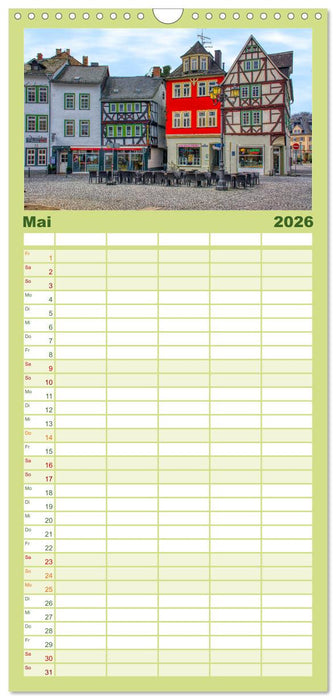 Wetzlar - Eine Perle im Lahntal (CALVENDO Familienplaner 2026)