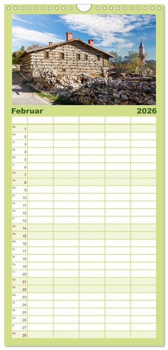 Die Südtürkei entdecken (CALVENDO Familienplaner 2026)