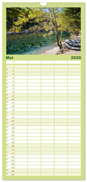 Die Südtürkei entdecken (CALVENDO Familienplaner 2026)