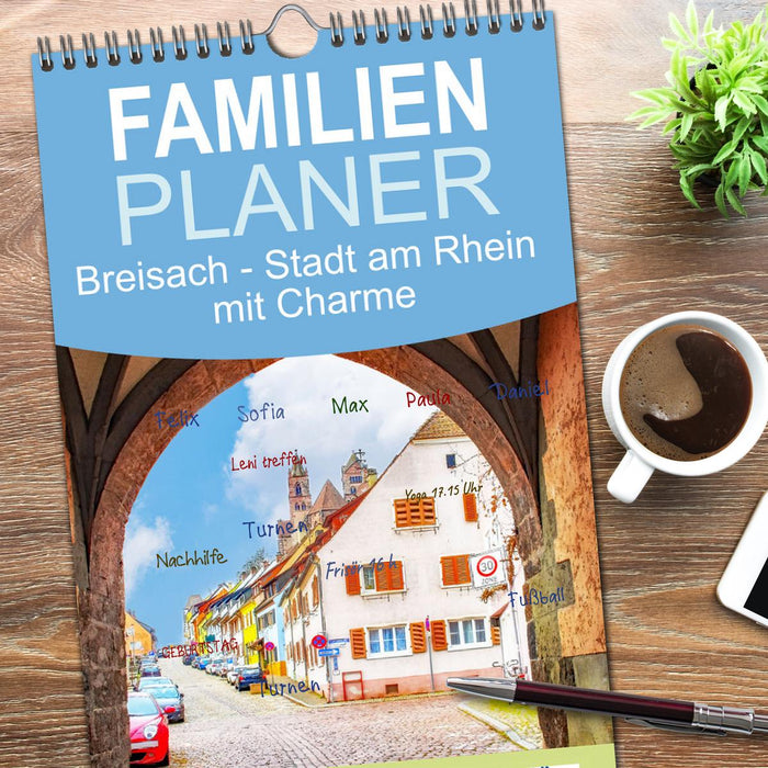 Breisach - Stadt am Rhein mit Charme (CALVENDO Familienplaner 2026)