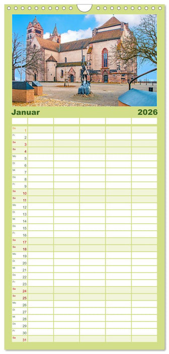 Breisach - Stadt am Rhein mit Charme (CALVENDO Familienplaner 2026)