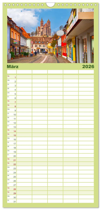 Breisach - Stadt am Rhein mit Charme (CALVENDO Familienplaner 2026)