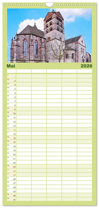 Breisach - Stadt am Rhein mit Charme (CALVENDO Familienplaner 2026)