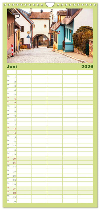 Breisach - Stadt am Rhein mit Charme (CALVENDO Familienplaner 2026)