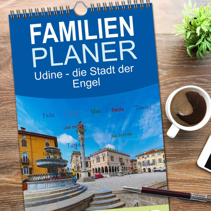 Udine - die Stadt der Engel (CALVENDO Familienplaner 2026)