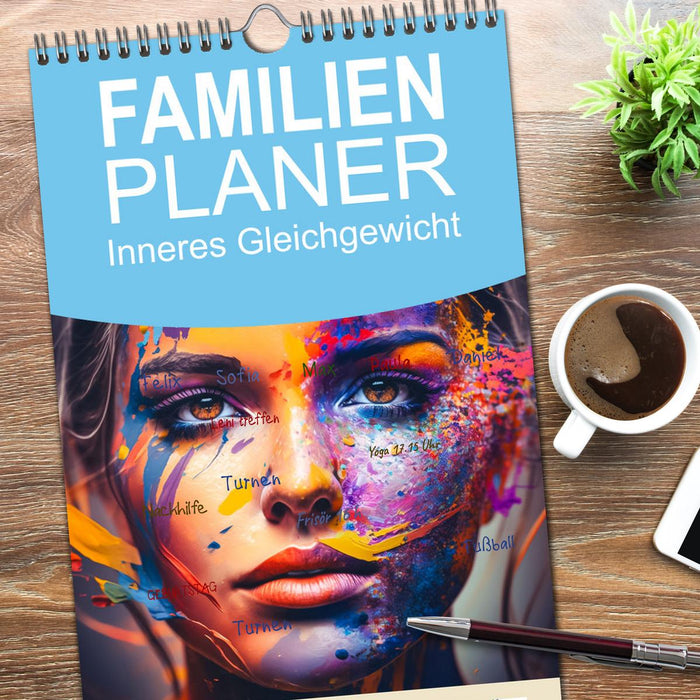 Inneres Gleichgewicht (CALVENDO Familienplaner 2026)