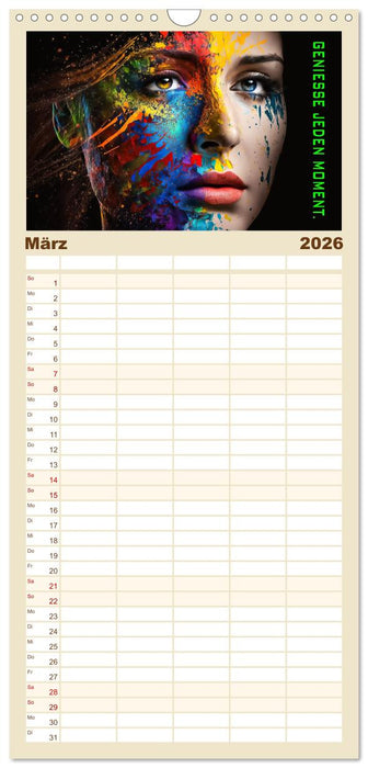 Inneres Gleichgewicht (CALVENDO Familienplaner 2026)