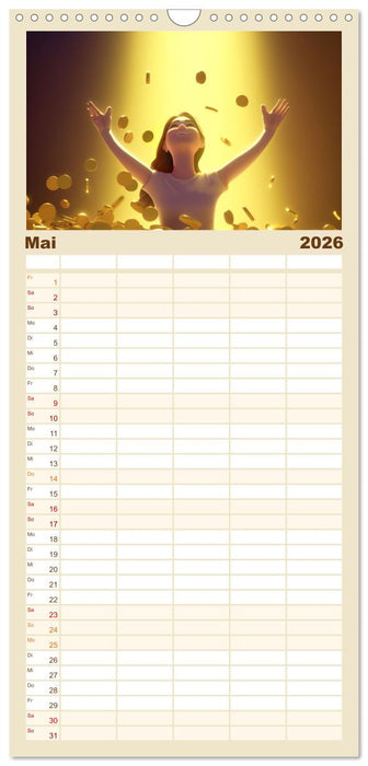 Glücklich wie im Märchen (CALVENDO Familienplaner 2026)