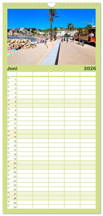 Port de Sóller - Mallorca (CALVENDO Familienplaner 2026)