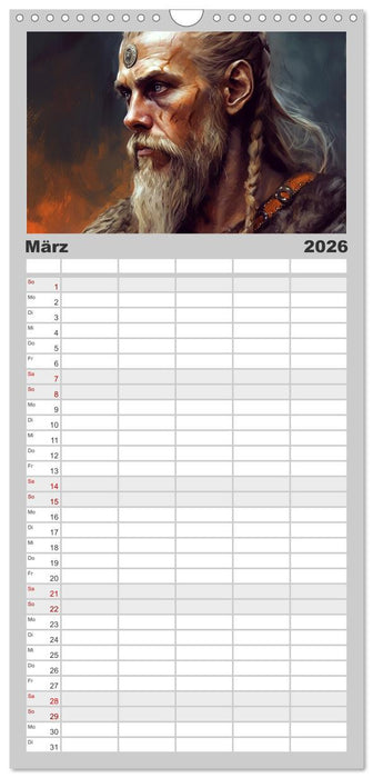 Vollkommen Männlich (CALVENDO Familienplaner 2026)