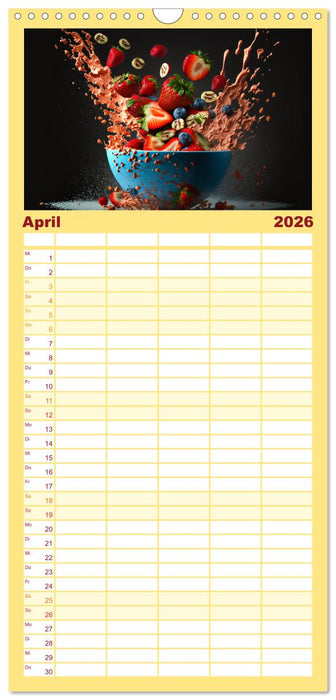 Müsli Frühstück (CALVENDO Familienplaner 2026)