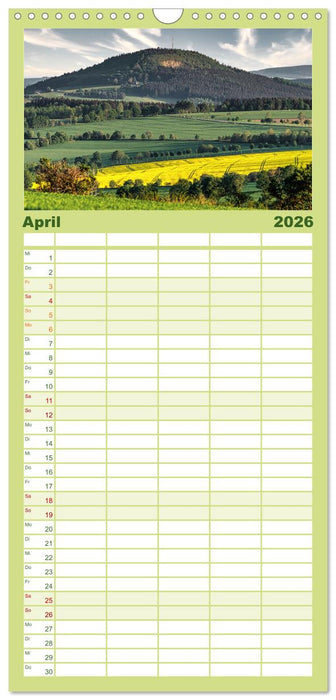 Schönes Erzgebirge (CALVENDO Familienplaner 2026)