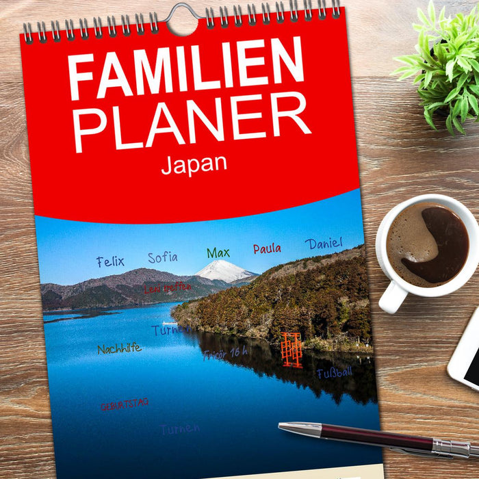 Japan - zwischen Tradition und Moderne (CALVENDO Familienplaner 2026)