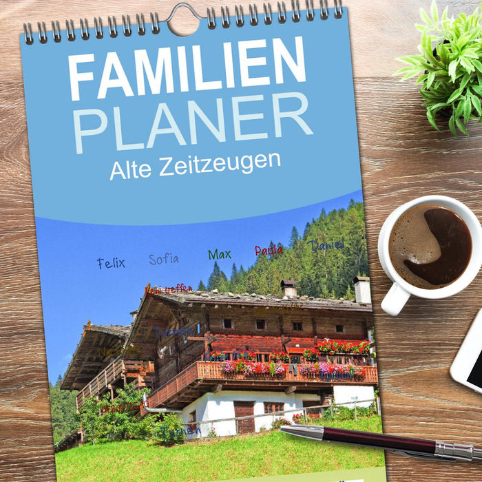 Alte Zeitzeugen (CALVENDO Familienplaner 2026)