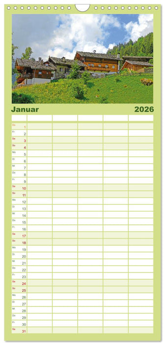 Alte Zeitzeugen (CALVENDO Familienplaner 2026)