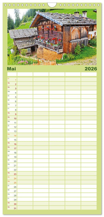 Alte Zeitzeugen (CALVENDO Familienplaner 2026)